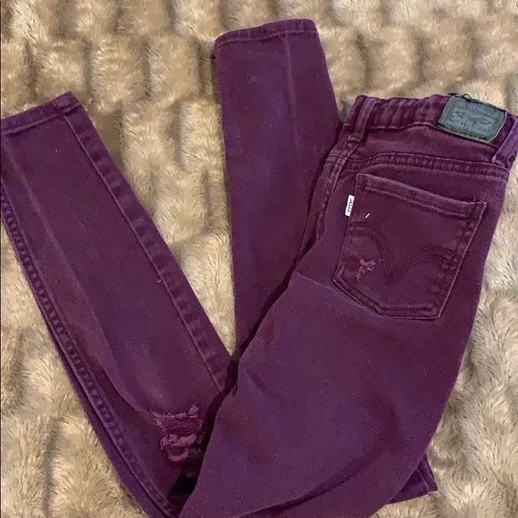 Lev’s girls size 10 “Super skinny jeans” used - Picture 4 of 4
